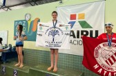 Palmense Luiza Spaniol conquista cinco medalhas de ouro no Troféu Paraná de Natação