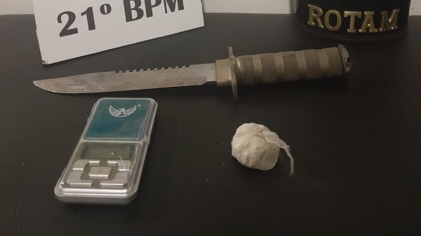 Trio é preso em Santa Izabel do Oeste com cocaína e balança de precisão