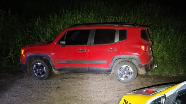 Veículo furtado em São Lourenço do Oeste é recuperado no Bairro São Miguel