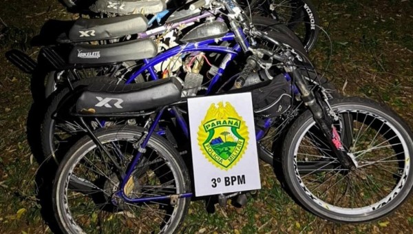 Adolescente é abordado após tentar fugir com bicicleta motorizada irregular