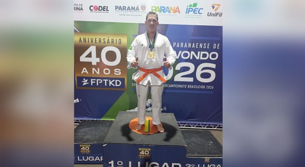 Policial penal de Francisco Beltrão garante vaga em competição nacional de Taekwondo