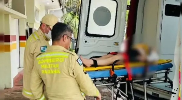 Mulher sofre queimaduras após cair sobre panela com água quente no Paraná