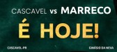 Marreco Futsal enfrenta o Cascavel nesta quarta-feira pelo Campeonato Paranaense