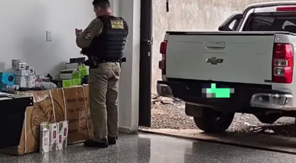 Mercadorias ilegais são apreendidas durante fiscalização