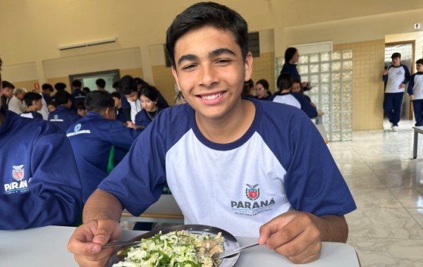 Estado adquiriu 5 mil toneladas de alimentos orgânicos para a merenda escolar em 2025