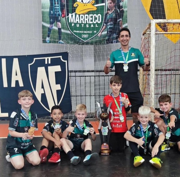 Marrequinho SUB 08 conquista o 3º lugar no Campeonato Paranaense de Base