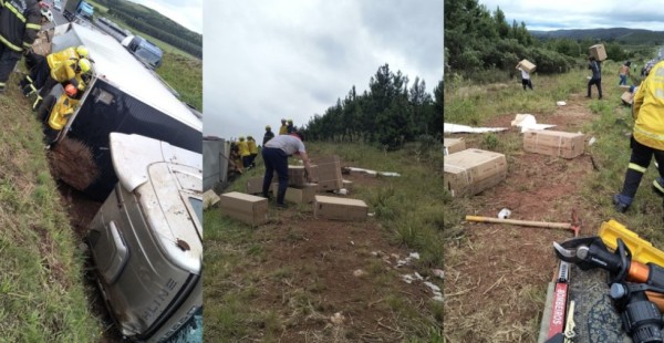 Caminhoneiro morre em acidente na BR-153