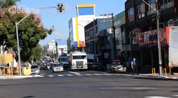 Atenção motorista: novo sistema binário começa a funcionar em Francisco Beltrão