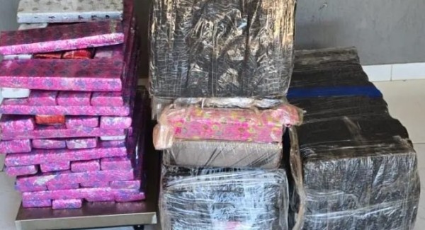 Quatro homens são presos com 233 kg de maconha em ação conjunta na BR-277