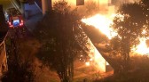 Residência fica totalmente destruída em incêndio