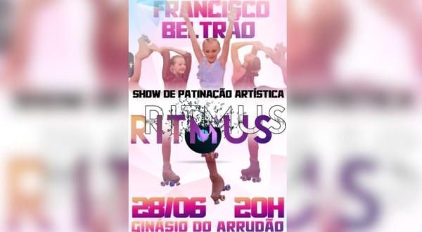 Show de patinação artística no Arrudão