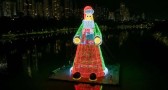 Londrina pode ter maior Papai Noel iluminado do mundo