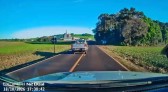 Motorista é flagrado dirigindo em zigue-zague e invadindo pista contrária na PR-473