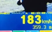 Trânsito  Motociclista é flagrado a 183 km/h durante fiscalização da PRF no feriado de Corpus Christi