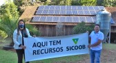 Com linha de crédito do Sicoob São Miguel produtor implanta sistema de energia solar e vê economia na propriedade