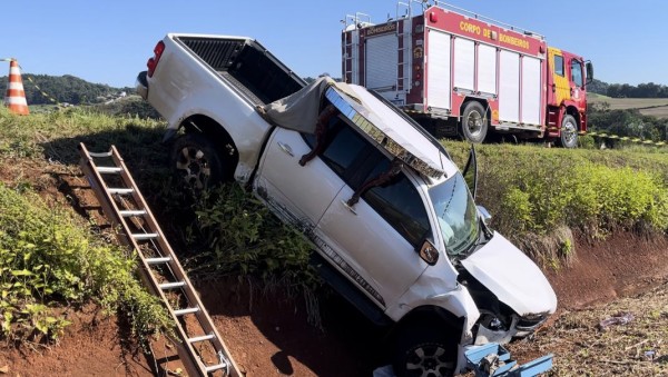 Homem morre em acidente na manhã deste sábado