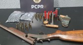 Homem é preso em Marmeleiro por posse ilegal de arma de fogo