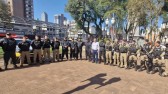 Prefeito Cleber anuncia reforço na segurança da praça central de Beltrão
