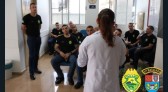 Hemonúcleo Regional de Beltrão recebe doação de sangue dos alunos do curso de formação de praças da PM
