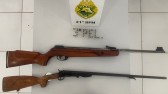 Polícia Militar resgata mulher em situação de cárcere privado e Prende Suspeito com Armas