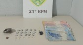 ROCAM fecha ponto de tráfico de drogas