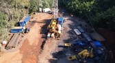 Em Dois Vizinhos, perfuração de poço no Aquífero Guarani tem sistema de extração de petróleo
