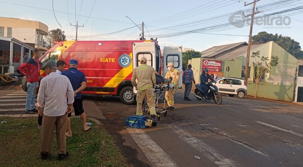 Motorista atinge motociclista no Luther King