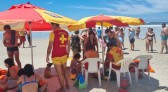 Corpo de Bombeiros salva 15 pessoas após naufrágio de embarcação na Ilha do Mel