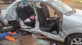 Grave acidente na BR-163 deixa uma pessoa ferida