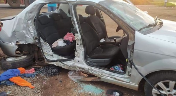 Grave acidente na BR-163 deixa uma pessoa ferida