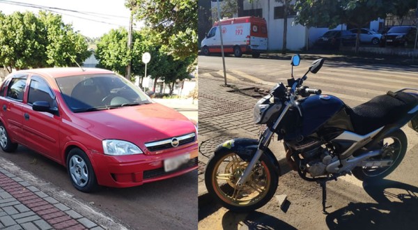 Duas pessoas ficam feridas em acidente no Luther King