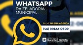 Prefeitura implanta o WhatsApp da zeladoria