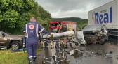 Três pessoas firam feridas em acidente na PR 180