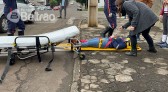 Colisão deixa mulher ferida no Vila Nova