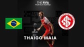 Thiago Maia, do Internacional, leva prêmio Fair Play Fifa 2024