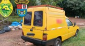 Carro furtado é recuperado, no Padre Ulrico