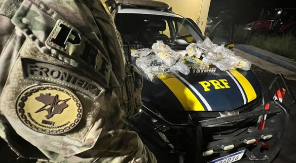 PRF apreende canetas emagrecedoras e anabolizantes em tanque de combustível