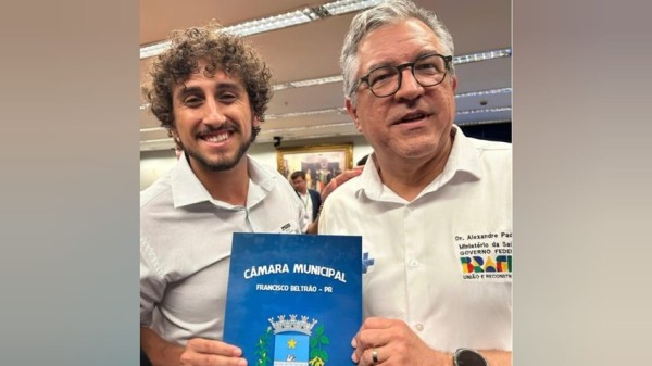 Vereador Marcos Folador busca recursos junto ao Ministro da Saúde
