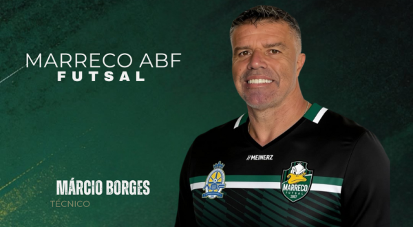 Marreco ABF Futsal anuncia Márcio Borges como técnico para a temporada 2026