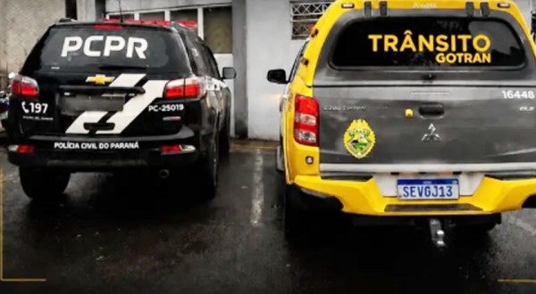 Motorista embriagado é preso após engavetamento