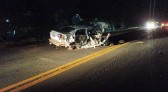 Grave acidente de trânsito na PR-483 em Francisco Beltrão