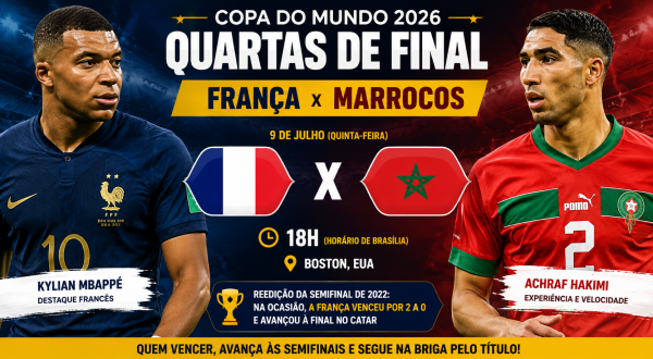 Fifa anuncia mudança no VAR para França x Marrocos