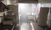 Princípio de incêndio em fritadeira mobiliza Bombeiros em restaurante