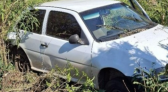 Veículo furtado é recuperado às margens da BR-163