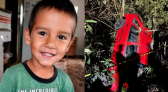 Menino de 7 anos morre após carro sair da pista e bater contra árvore