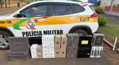 PMRv apreende 142 garrafas de vinho durante abordagem