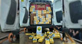 Van com cigarros contrabandeados roda durante perseguição na BR-163