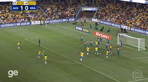 Seleção escapa da derrota para a Austrália no 1º teste após a Copa