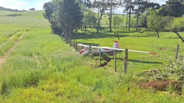 Planador cai perto de aeroporto em Getúlio Vargas, no Norte do estado