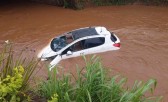 Adolescente de 17 anos dirigia carro que caiu no Rio Lonqueador